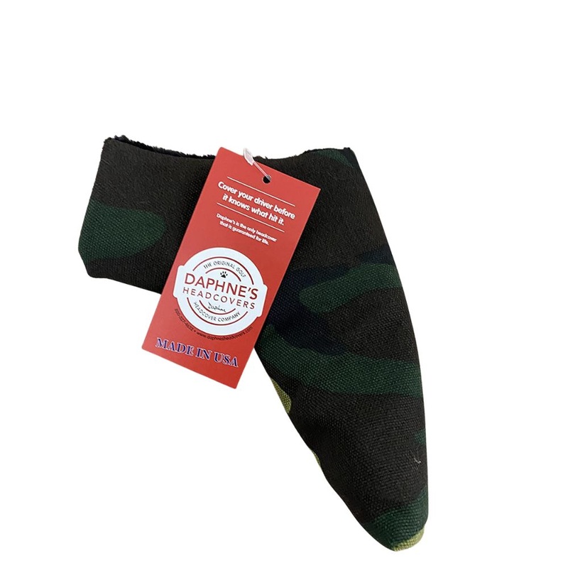 Daphne’s Camo Golf Putter Headcover – New Head Cover