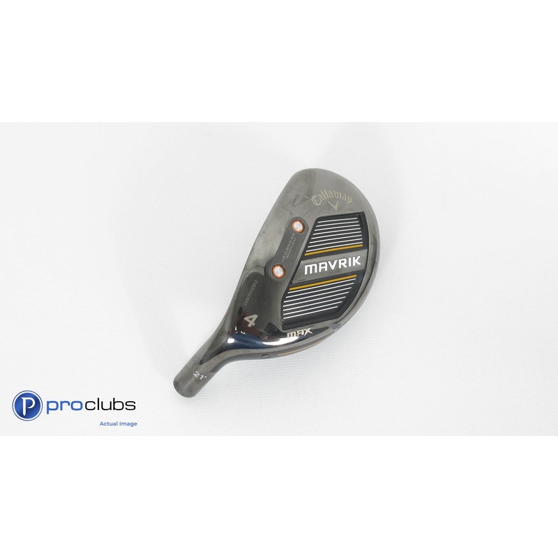 Left Handed Callaway MAVRIK Max 21* #4 Hybrid -Head Only- LH 277479