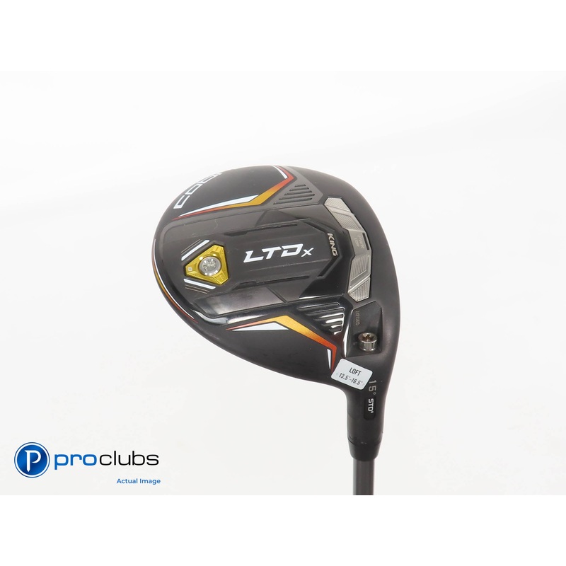 Cobra KING LTDx 15* 3 WOOD Blk/Gld – Riptide CB 50g Regular Flex 379172