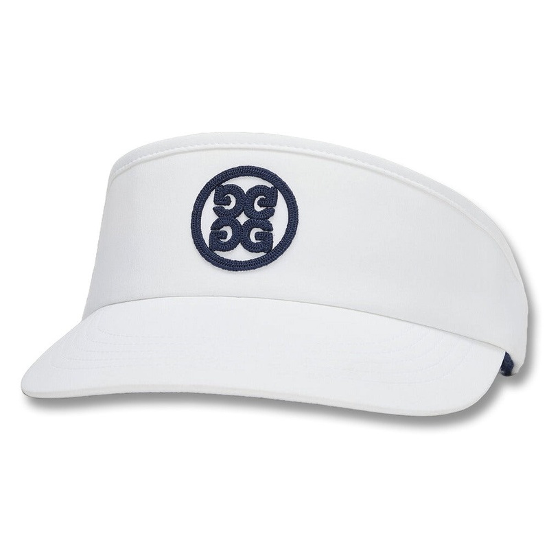 Gfore Chainstitch Circle G’s Golf Visor Snow/Twilight – SP25 Men