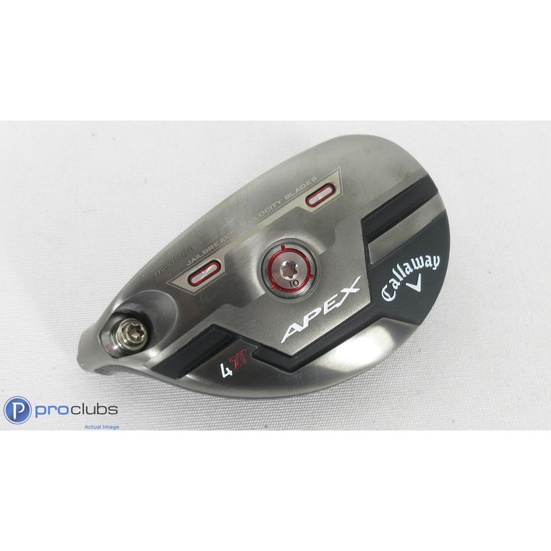 Left Handed Callaway Apex 21* – 4 Hybrid – Head Only – L/H 381302