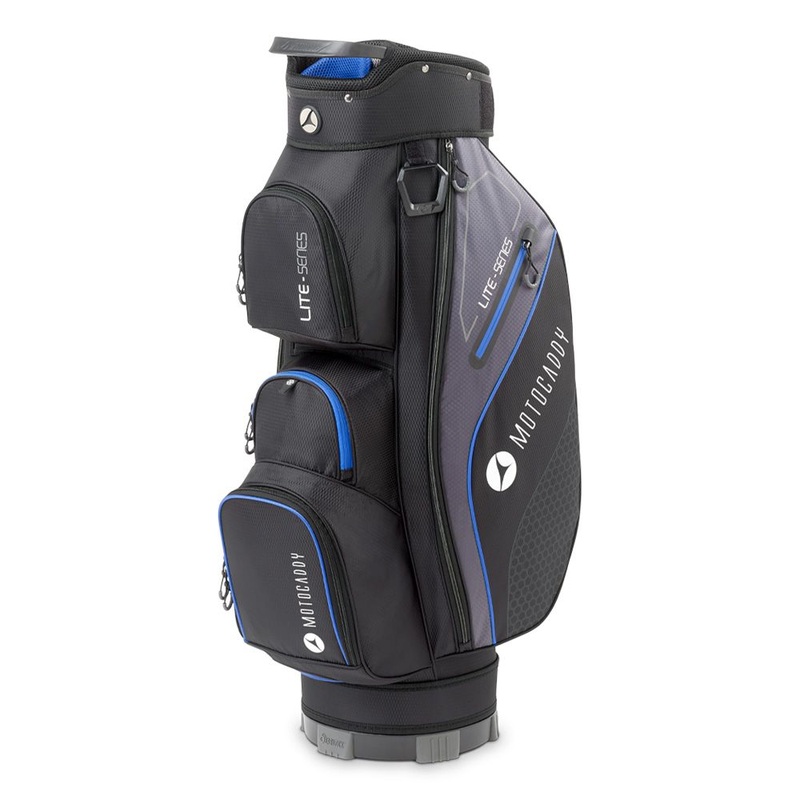 Motocaddy Lite Series Golf Cart Bag – Black/Blue