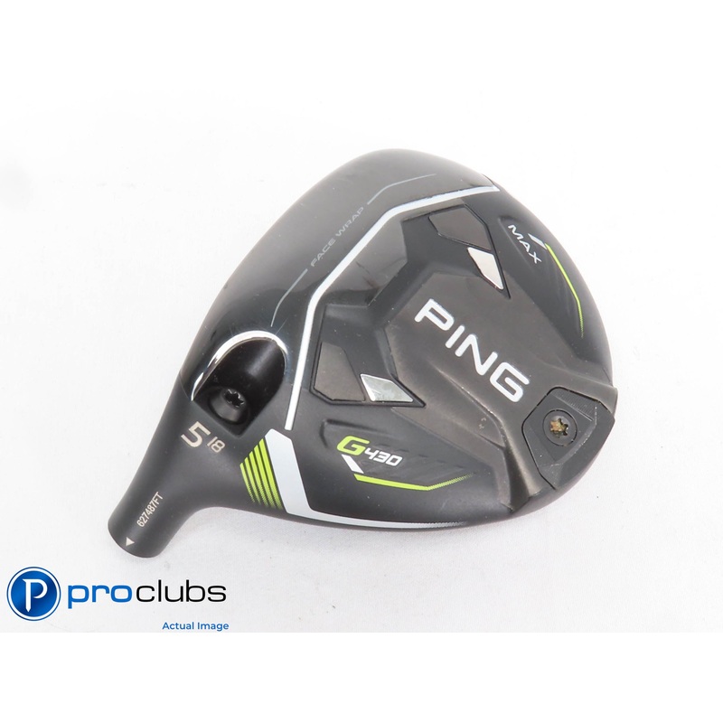 Nice Left Handed Ping G430 MAX 18* 5 Wood HEAD ONLY 429677