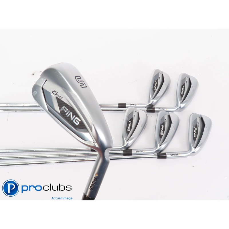 Nice Ping G425 5-PW IRON SET Gold Dot – KBS 110 Regular Flex Steel +1/2″ 432701