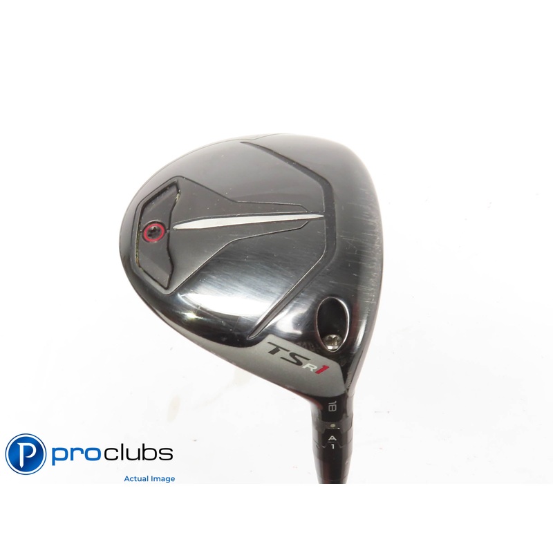 Titleist TSR1 18* 5 WOOD w/Cover – HZRDUS CB 60g 5.0 Senior Flex 436039