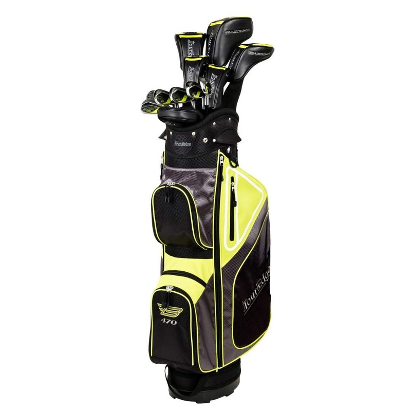 Tour Edge Men’s Bazooka 470 Black Graphite Complete Set