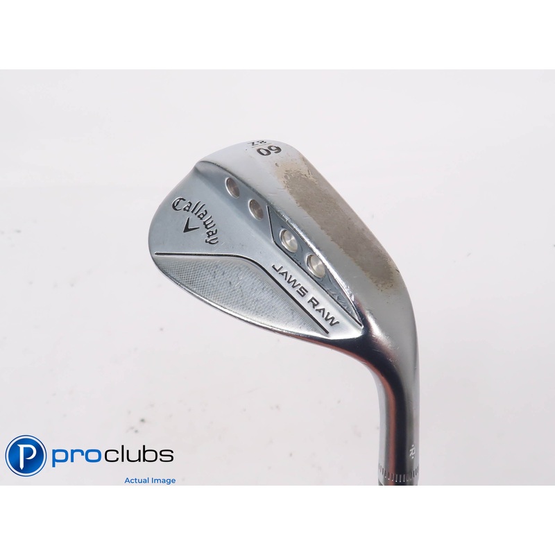 Callaway JAWS RAW Chrome 60*(8*) WEDGE Z-Grind – KBS 610 125 Wedge Flex 447034