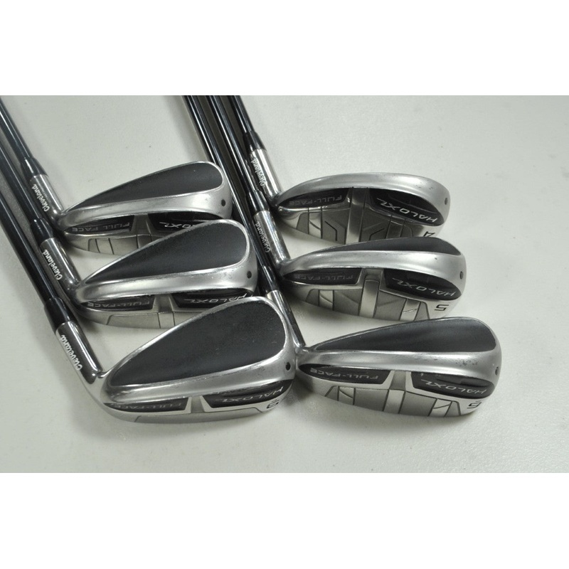 Cleveland Halo XL Full-Face 4-9 Iron Set Ladies Flex RH Vista Pro Graph #197128