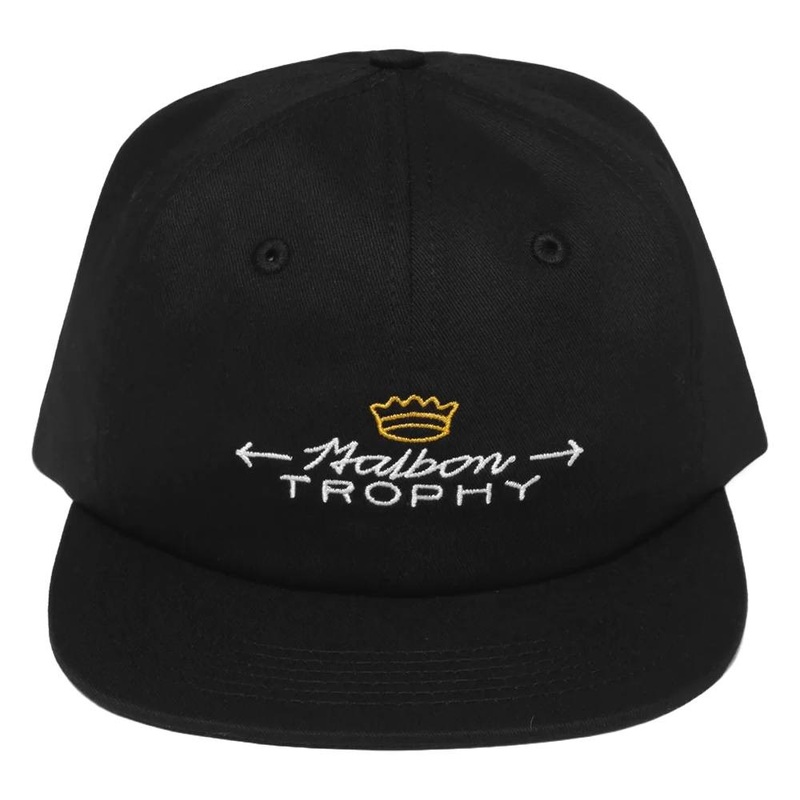 Malbon Trophy Painters Golf Cap Black – FW24 Men