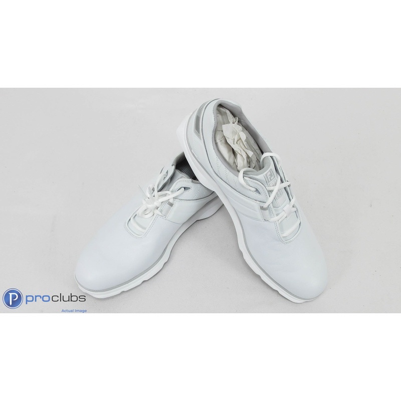 New! Footjoy Pro SL Golf Shoes Size 11.5 Narrow White/Gray – 390134