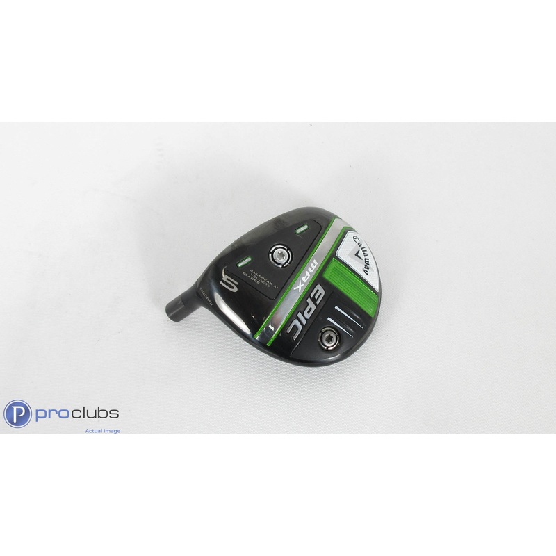 Nice! Left Handed Callaway 21′ Epic MAX 18* 5 Wood – Head Only – 343560