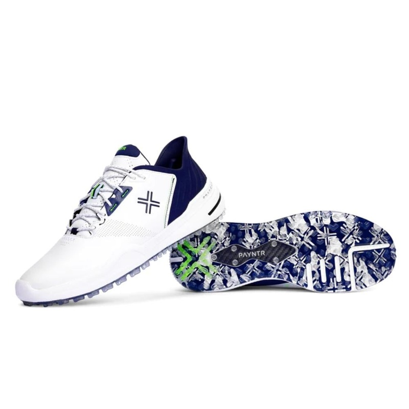 Payntr Men’s X 005 F Golf Shoes 24 – White/Navy