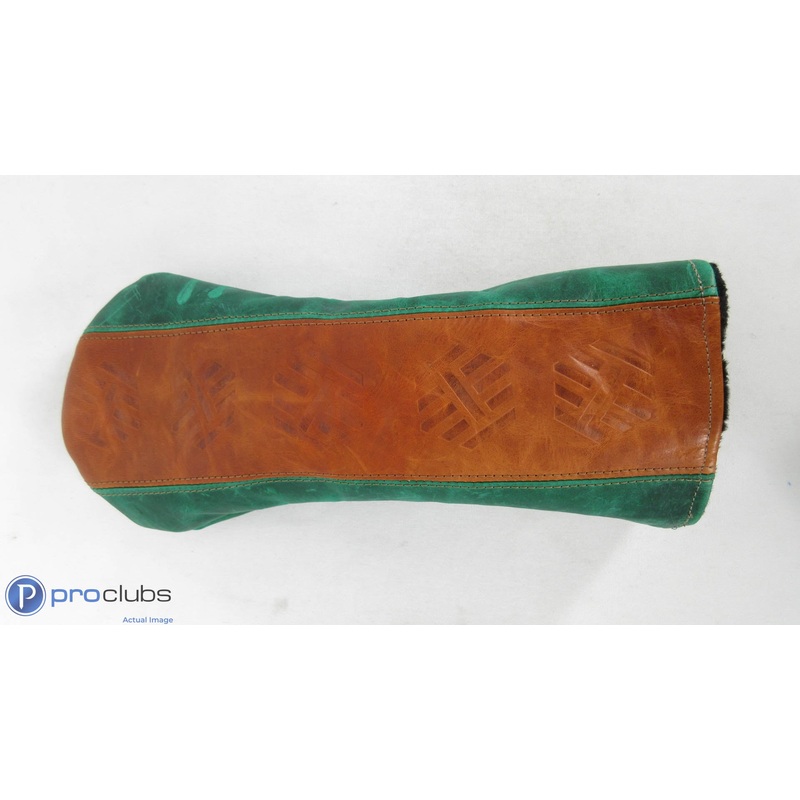 Rare! Bettinardi Castleton Green Horween Leather Driver Headcover – 401417