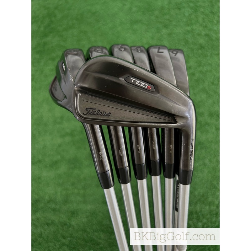 Titleist T100s 22 Black Iron Set 5-48 / Project X io 5.5 (Firm) Stiff