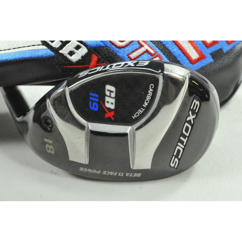 Tour Edge Exotics CBX 119 18* Hybrid Stiff Flex RH EvenFlow 6.0 Graphite #192621