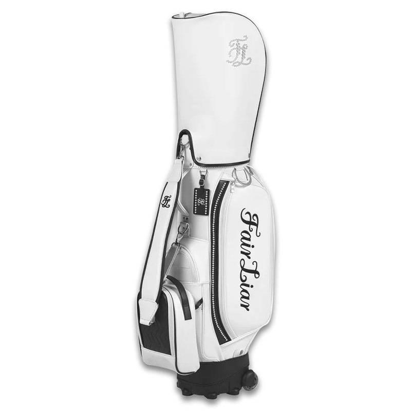 Fairliar Pearl Herringbone Wheeled Caddy Bag – 24 Women