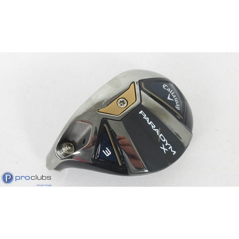 Left Handed! Callaway Paradym X 18* 3 Hybrid – Head Only- 381744