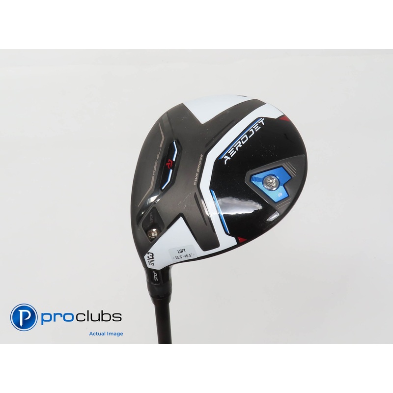 Left Handed Cobra AEROJET 15* 3 Wood – Fujikura Motore X F3 6-S Stiff – 397586