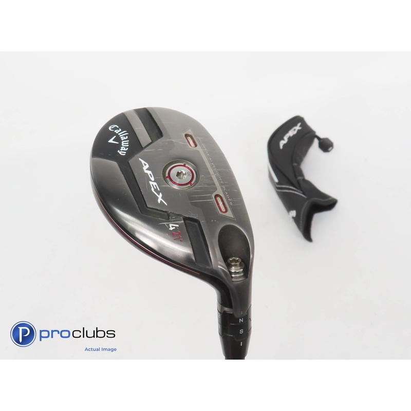 Nice! Callaway 2021 Apex 21* 4 Hybrid w/ HC – Cypher Fifty Senior Flex – 337272
