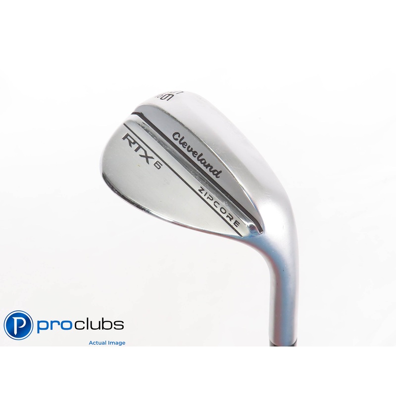 Nice Cleveland RTX-6 Chrome 56*(10*) WEDGE MID-Grind – Spinner Wedge Flex 438566