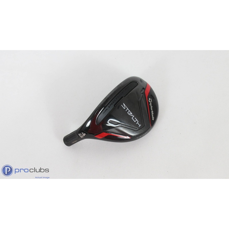 Nice! Left Handed TaylorMade Stealth 22* 4 Hybrid – Head Only – 341191