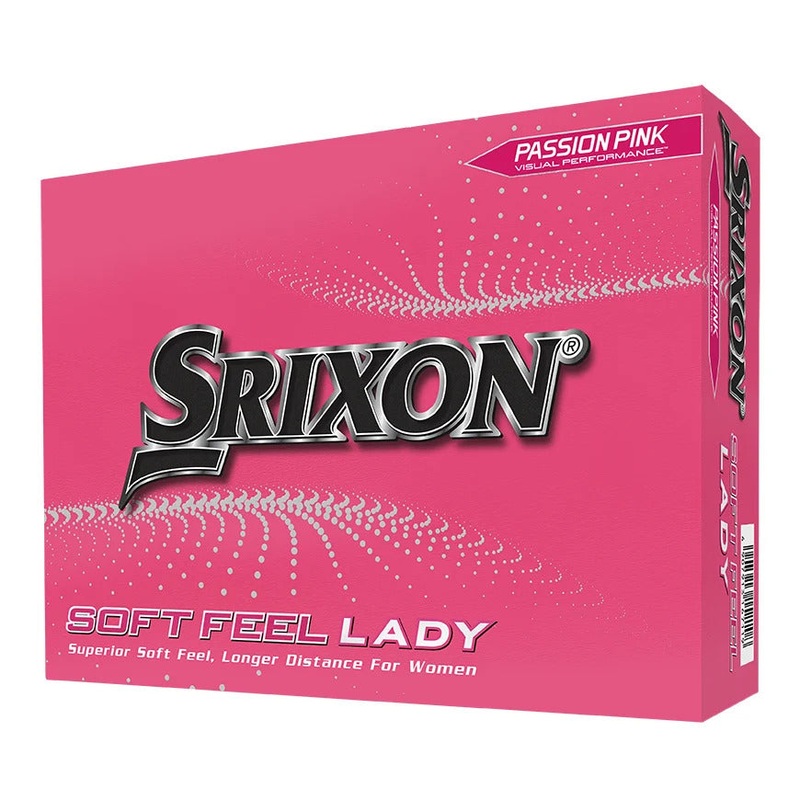 Srixon Soft Feel Lady Golf Balls – Pink