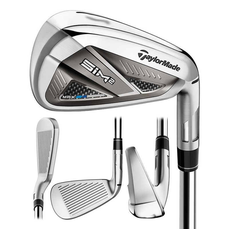 TaylorMade SIM2 Max Iron Set – 21 Men