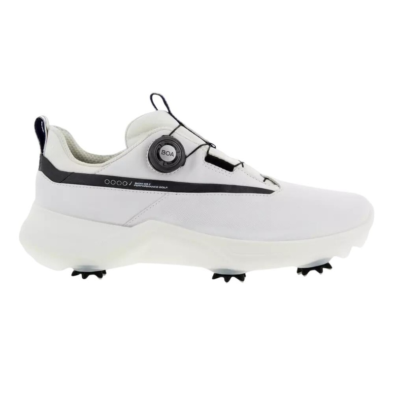 ECCO Men’s Biom G5 BOA Golf Shoes – White/Black