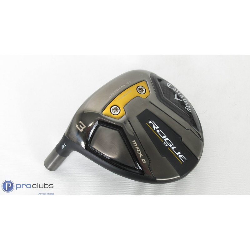 Excellent! Left Handed Callaway Rogue ST MAX D 16* 3 Wood – Head Only – 342930