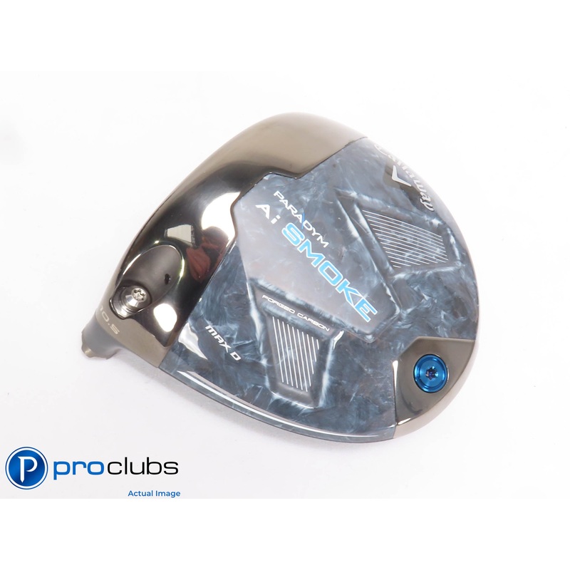 Left Handed Callaway Paradym Ai Smoke MAX D 10.5* Driver – Head Only – 428545