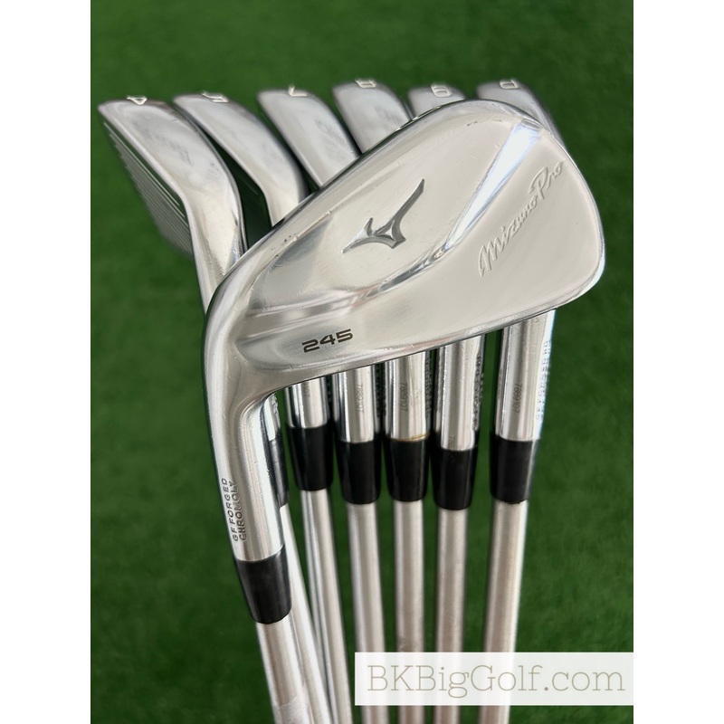 LH Mizuno Pro 245 Forged Iron Set 4-P / KBS Tour C-Taper Lite 110 Stiff