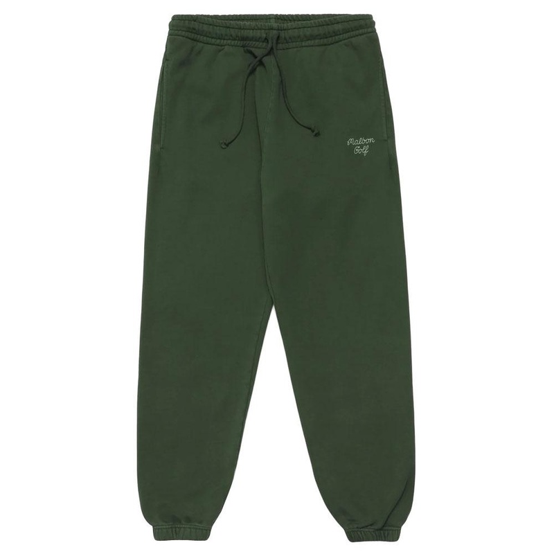 Malbon Script Golf Sweatpants Hunter Green – FW22 Men