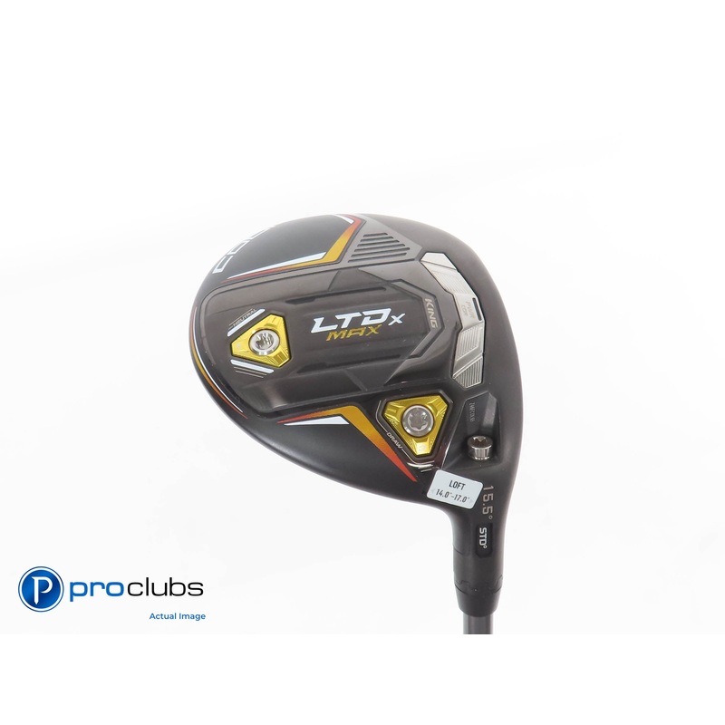 Nice Cobra KING LTDx MAX 15.5* 3 WOOD -EvenFlow RiptideCB 40g Senior Flex 379186