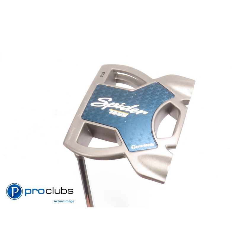 Nice Left Handed TaylorMade 2024 SPIDER Tour T3 33″ PUTTER w/Super Stroke 432639