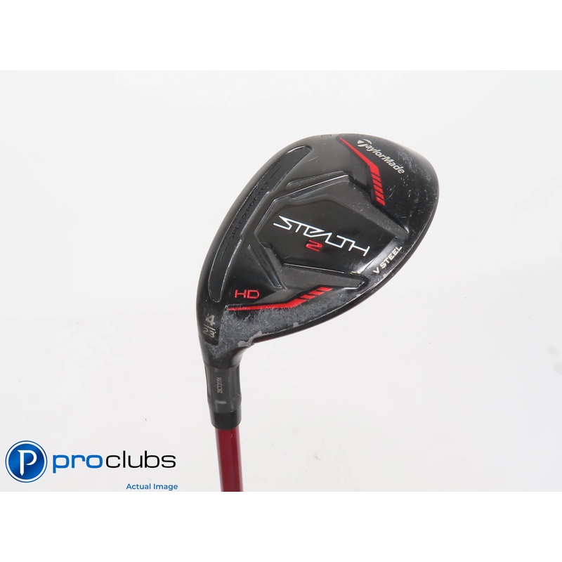 Left Handed TaylorMade Stealth2 HD 23* 4 Hybrid – Speeder NX Red Regular 410903