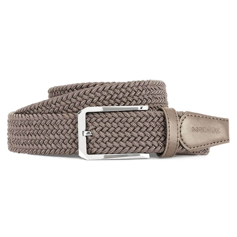 Macade Elastic Golf Belt Ash Brown – 25 Women