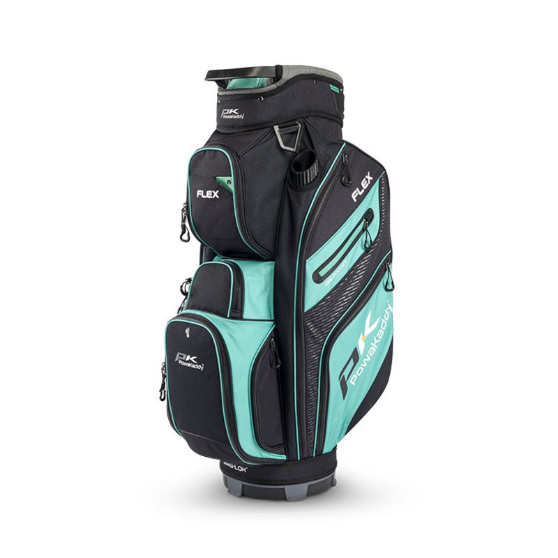 Powakaddy Flex Golf Cart Bag – Grey/Teal