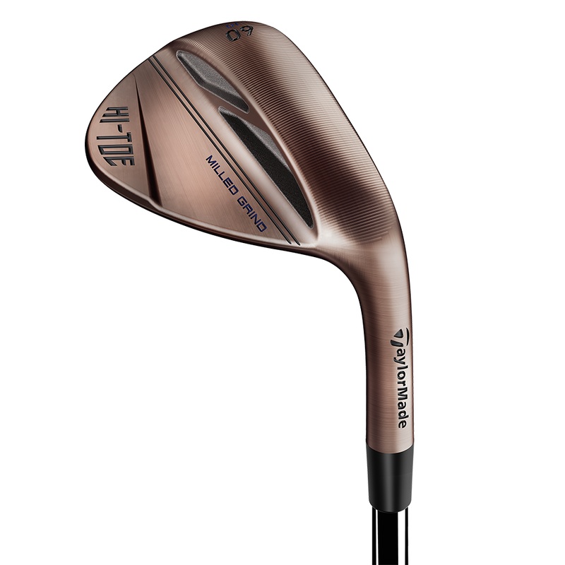 Pre-Owned Taylormade Hi-Toe Brushed Copper Wedge W/ KBS Hit Rev 2.0 115