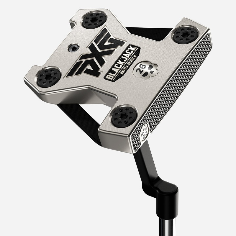 Custom Battle Ready II Blackjack Putter – Platinum