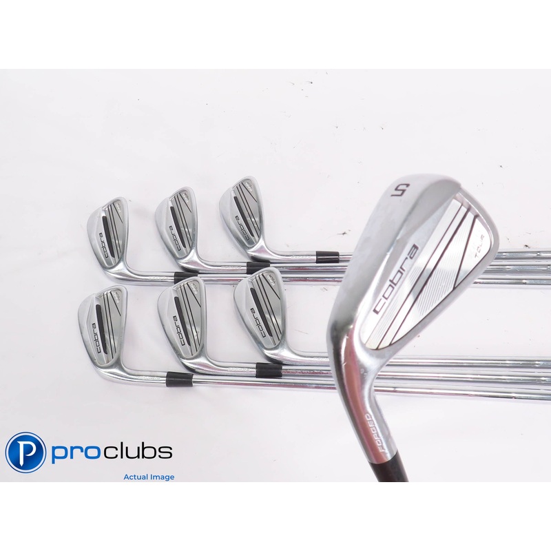 Left Handed Cobra ’23 KING TOUR 5-PW,GW IRON SET – KBS 130 X-Flex Steel 430499
