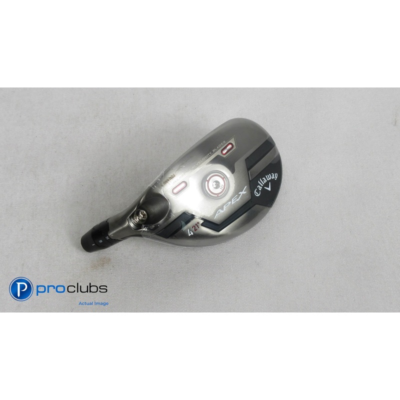 NEW! Left Hand Callaway ’21 Apex 21* – 4 Hybrid – Head Only w/adapter L/H 402167