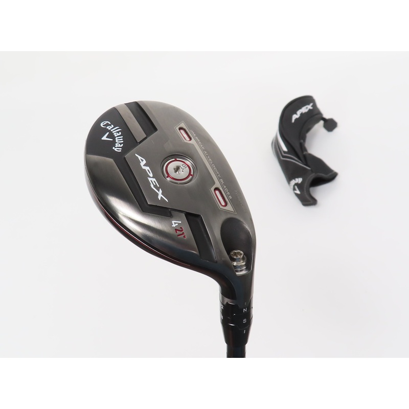 Nice! Callaway 2021 Apex 21* 4 Hybrid w/Headcover- Recoil F2 Senior Flex 310040