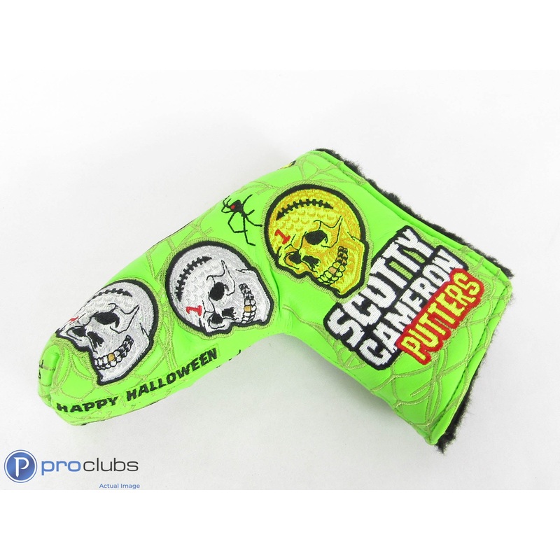 Rare! Scotty Cameron 2020 Halloween “Horrors & Hazards” Blade Headcover – 431674