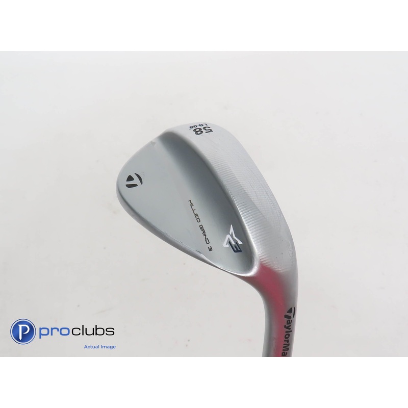 TaylorMade Milled Grind 3 Chrome LB 58*(8*) Wedge – DG Tour Issue S200 – 358521