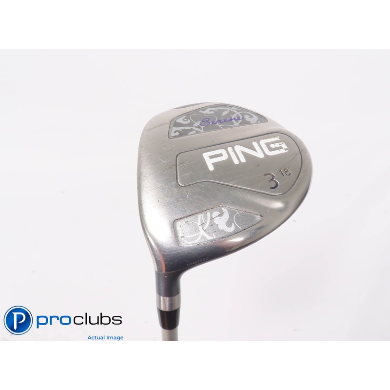 Left Handed Ladies Ping SERENE 18* 3 WOOD – Ping ULT210 Ladies Flex 447149