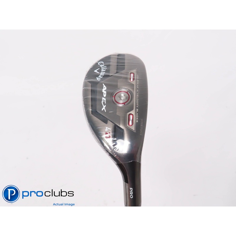 New! Callaway 21′ Apex Pro 23* 4 Hybrid – Fuji Pro 2.0 6-R2 Senior Flex – 447166