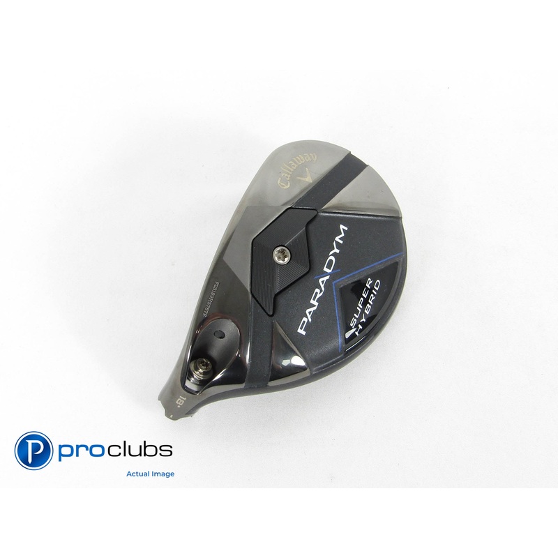 Nice! Left-Handed Callaway PARADYM Super Hybrid 18* 3 Hybrid – Head Only -430559