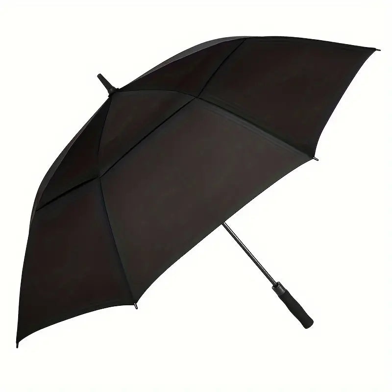 Double Canopy 68″ Umbrella – Black