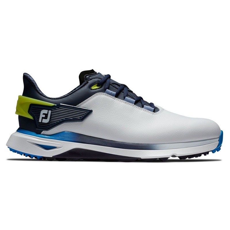 Footjoy Pro SLX Golf Shoes – White/Navy/Blue
