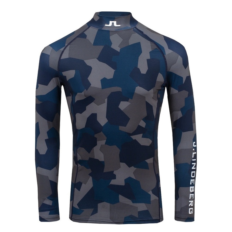 J.Lindeberg M Aello Soft Compression Print Golf Baselayer 2021